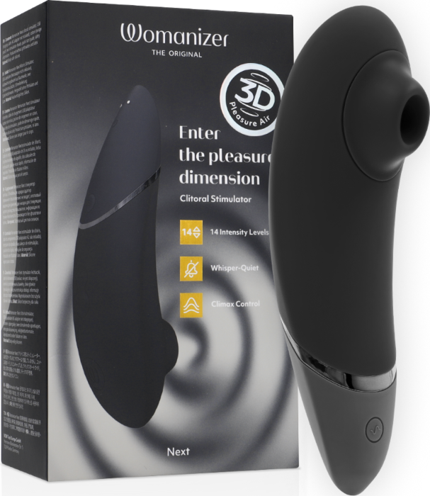 Succionatore Womanizer Next Clitoride Nero