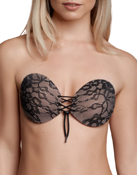 Reggiseno adesivo ricamato intrecciato Reggiseno adesivo ricamato intrecciato