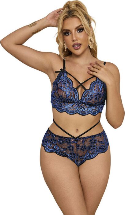 Lingerie Sublime SUBBLIME 954079 Eleganza Blu