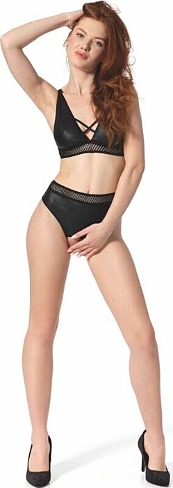 Tanga Crotchless Passion Krist een Eleganza Nera