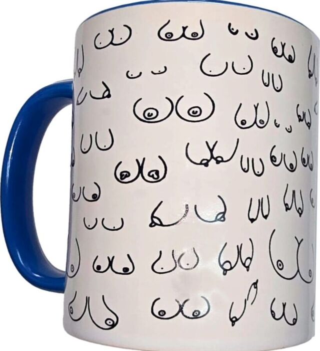 Tazza 370 ml DIABLO PICANTE con disegni erotici