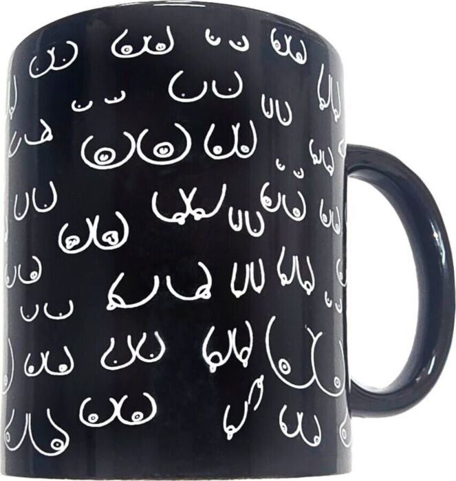 Tazza Erotica Diablo Picante Nera Design Unico