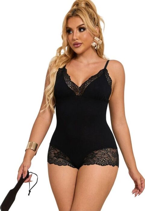 Teddy Sublime Bodies Dettagli Pizzo Nero S/M Teddy Sublime Bodies Dettagli Pizzo Nero S/M