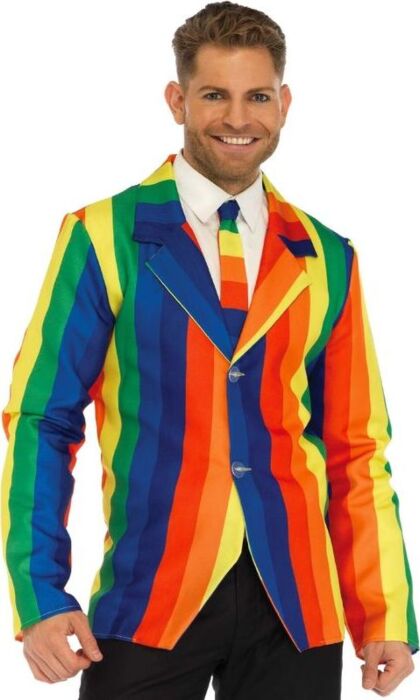 Costume Blazer Corbata Arcobaleno Leg Avenue Costume Blazer Corbata Arcobaleno Leg Avenue