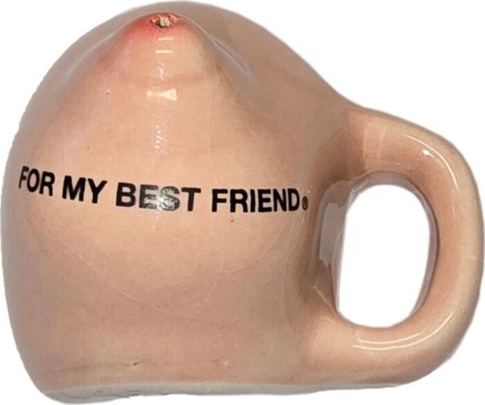 Vaso di Chupito Diablo Picante Busto Femminile