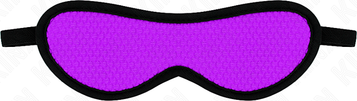 Maschera KINK - Eleganza Morado con Texture Maschera KINK - Eleganza Morado con Texture
