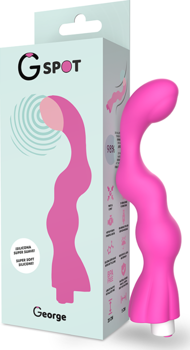 Vibratore G-SPOT George per stimolazione punto G