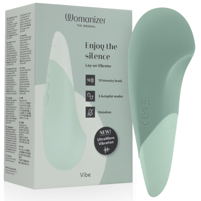 Vibratore lay-on WOMANIZER Vibe con UltraWave Vibratore lay-on WOMANIZER Vibe con UltraWave