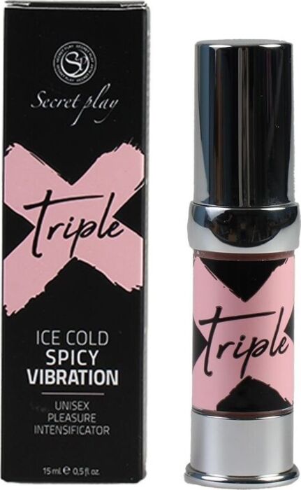 Vibrador Liquido SECRETPLAY Triple X | Intensificatore di Piacere