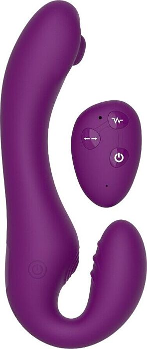 Vibratore XOCOON Strapless 2 in 1 con Remote