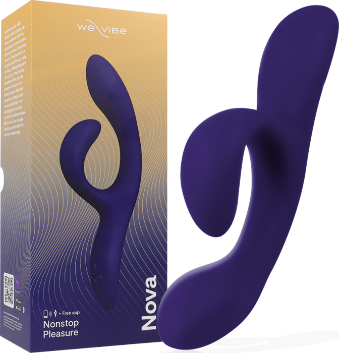 Vibratore We-Vibe Nova 3 Blu Midnight con doppia vibrazione Vibratore We-Vibe Nova 3 Blu Midnight con doppia vibrazione
