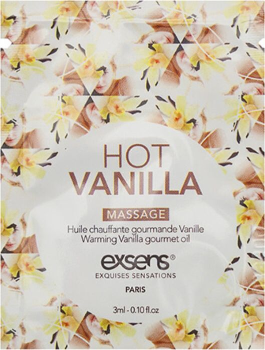 Warming Gourmet Massage Oil Hot Vainilla Sachet 3 ml Warming Gourmet Massage Oil Hot Vainilla Sachet 3 ml