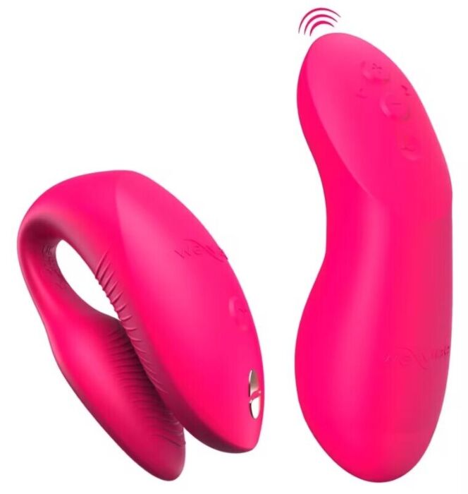 Vibratore per coppie WE-VIBE CHORUS PRO Premium rosa elettrico