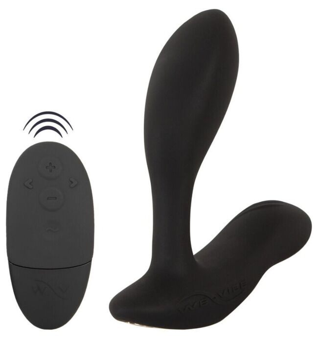 Massaggiatore prostatico WE-VIBE Vector+ Nero con telecomando