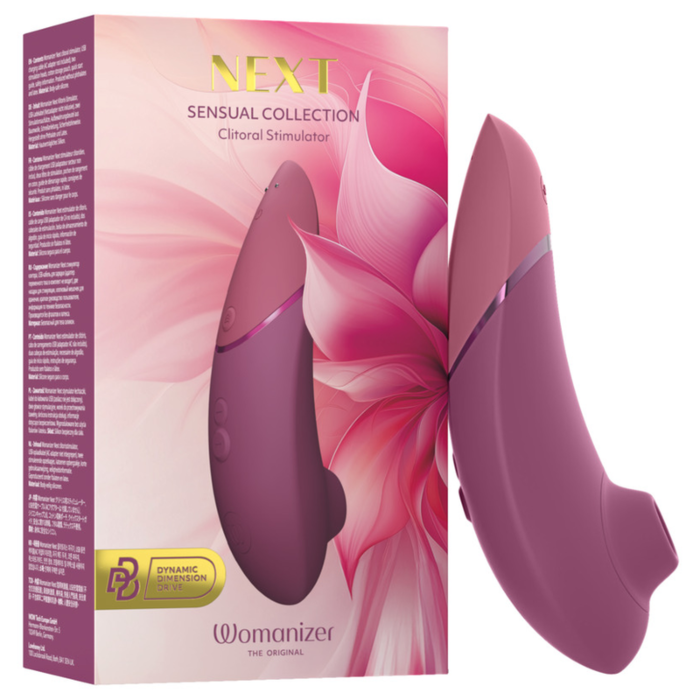 Stimolatore clitorideo WOMANIZER NEXT rosa cipria