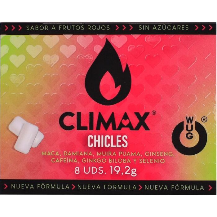 Chicchi WUG GUM WUG CLIMAX - Ricarica energia e freschezza Chicchi WUG GUM WUG CLIMAX - Ricarica energia e freschezza