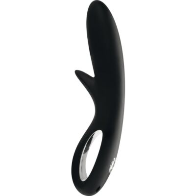 MYSTIM TINGLY TIMMY E-STIM DILDO, SEXY BLACK
