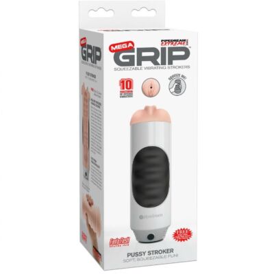Masturbatore Mega Grip Bianco
