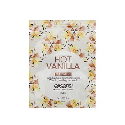 Warming Gourmet Massage Oil Hot Vainilla Sachet 3 ml