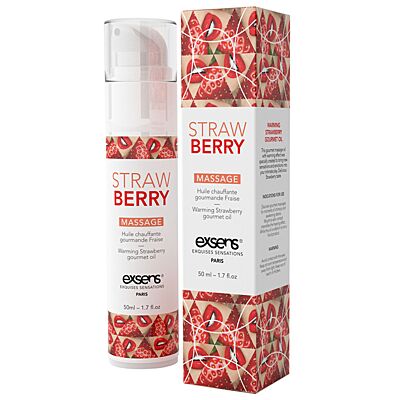 WARMING GOURMET MASSAGE  OIL STRAWBERRY 50ML