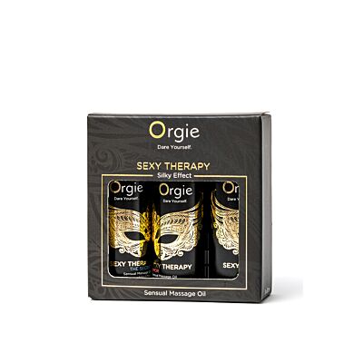 Set oli da massaggio Orgie Sexy Therapy 3x30ml