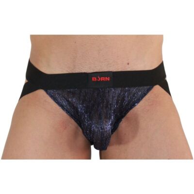 Jockstrap BURN 006 Blu/Nero - Stile e Comfort