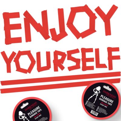 Nastro Bondage Rosso Seducente