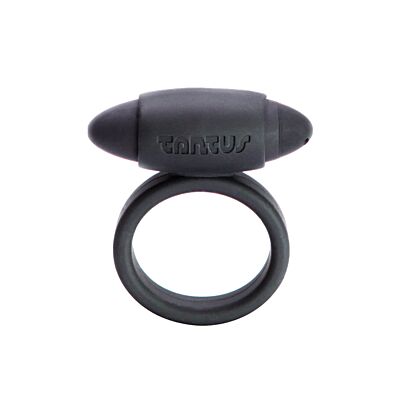 Vibrating Super Soft C-Ring  Black