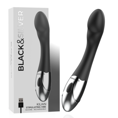 Vibratore Punto G Black&Silver Kilian Elegante