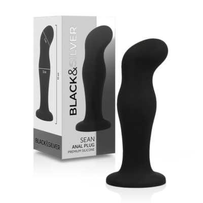 Plug Anal BLACK&SILVER SEAN Design Elegante