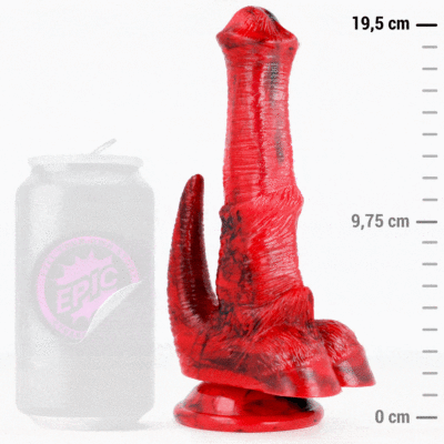 Dildo EPIC Vulcanus Dragone Notte - Potente