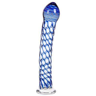 Dildo in vetro S Pleasures Crystal AQUARIUS