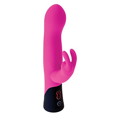 Vibratore Rabbit ricaricabile Liebe con doppia stimolazione