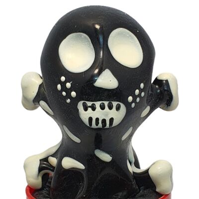 Preservativo Decorativo Condomerie Calavera Nera
