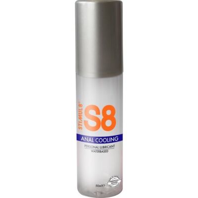 S8 lubrificante anale a base d&#39;acqua effetto freddo 50ml