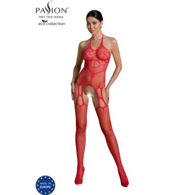 Bodystocking Eco Passion Rosso