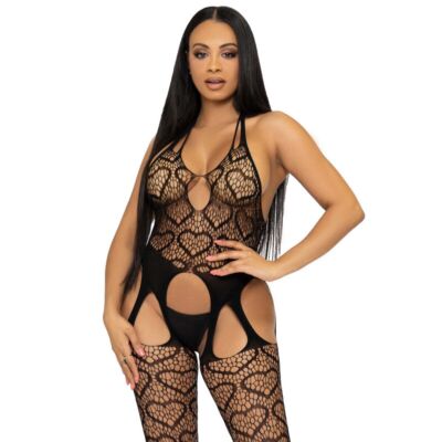 Bodystocking Red Carpet - Nero