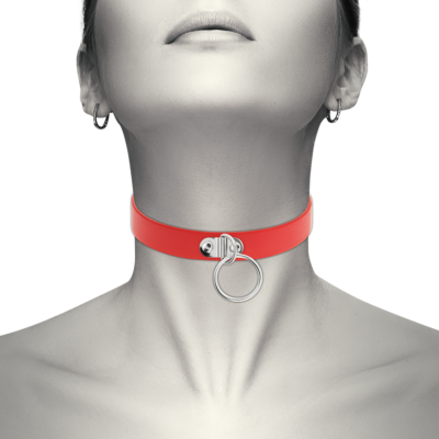Collana Rouge Chic in Ecopelle Vegana - Accessorio Sensuale