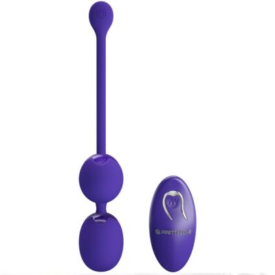 Palle vibranti con telecomando Viola Love