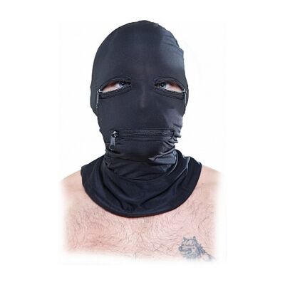 Maschera fantasy fetish con apertura degli occhi