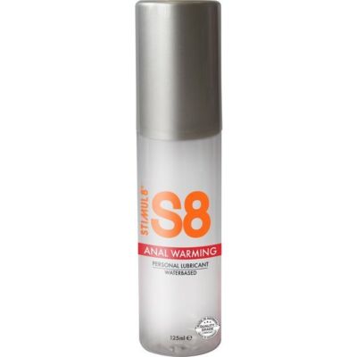 Lubrificante anale S8 effetto calore a base d&#39;acqua 125ml
