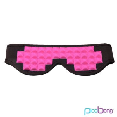 Picobong non vede nessuna maschera malefica in neoprene rosa alla benda