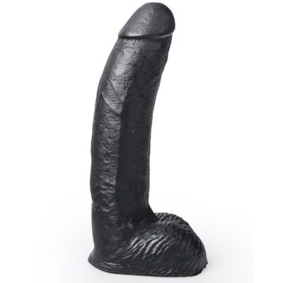 SISTEMA APPOGGIO DILDO REALISTA COLORE NEGRO GEORGE 22 CM