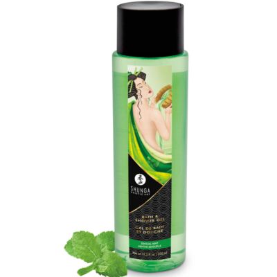 Gel Doccia & Bagno Shunga alla Menta 370 ml - Cosmetici Erotici