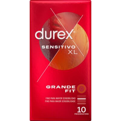 Preservativi Durex XL Sensitivo 10 pezzi