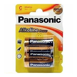 Pacco Doppio: Batterie Alcaline Panasonic Bronze LR14
