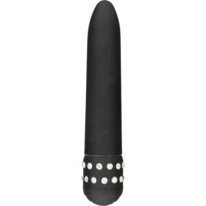 Vibratore Superbe nero con diamanti