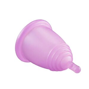 Coppetta mestruale rosa extra large