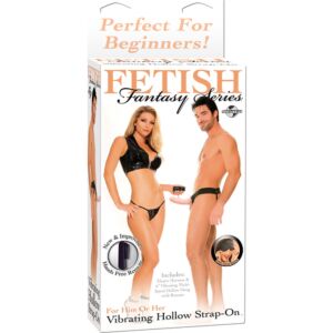Imbracatura vuota vibrante fetish per lui e il suo naturale 14 cm