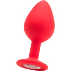 Spina grande con diamante rosso